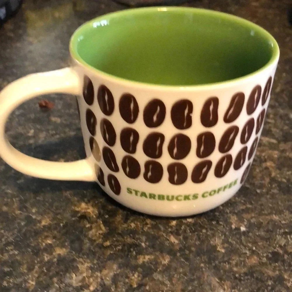Starbucks retro coffee bean coffee mug